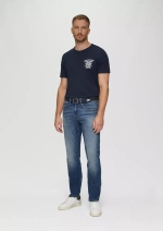 Плетеный поясной ремень из натуральной кожи s.Oliver