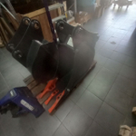 Ковш универсальный 300 мм DB_BL-0.08-300 для экскаватора погрузчика JCB 3CX 4CX