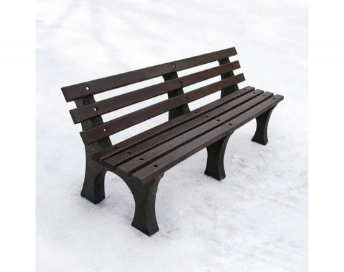 Экоскамья со спинкой 2,0 м 006