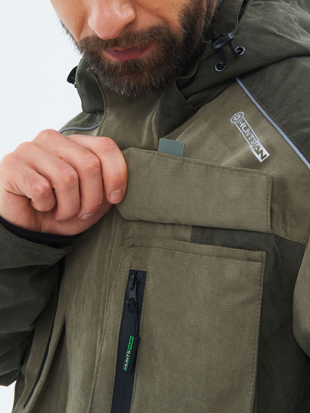 Костюм демисезонный Торнадо ткань Исландия цвет Хаки