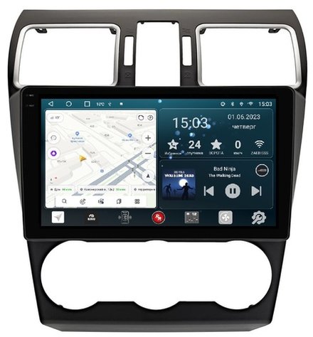 Магнитола для Subaru Forester, XV 2015-2018 - RedPower 262 Android 10, QLED+2K, ТОП процессор, 6Гб+128Гб, CarPlay, SIM-слот