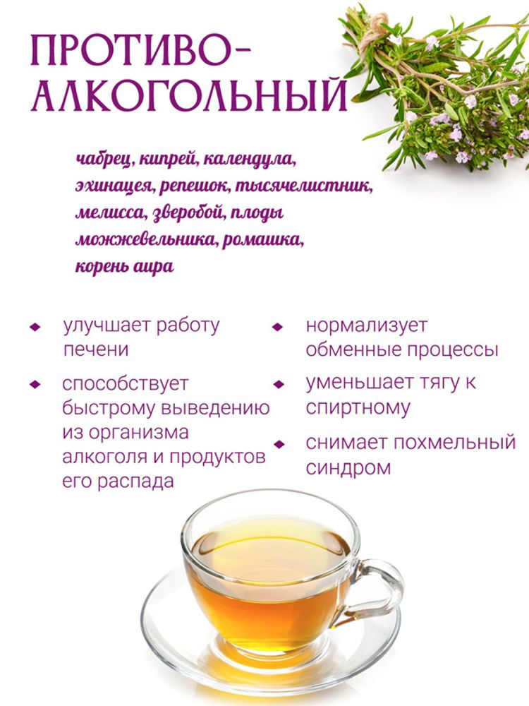 Сбор &quot;Противоалкогольный&quot; (от похмелья)