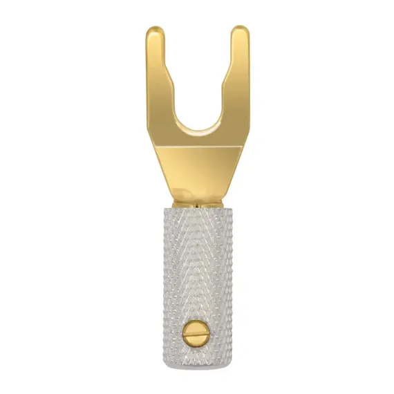 Wireworld Uni-Term Gold Spades Set of 8