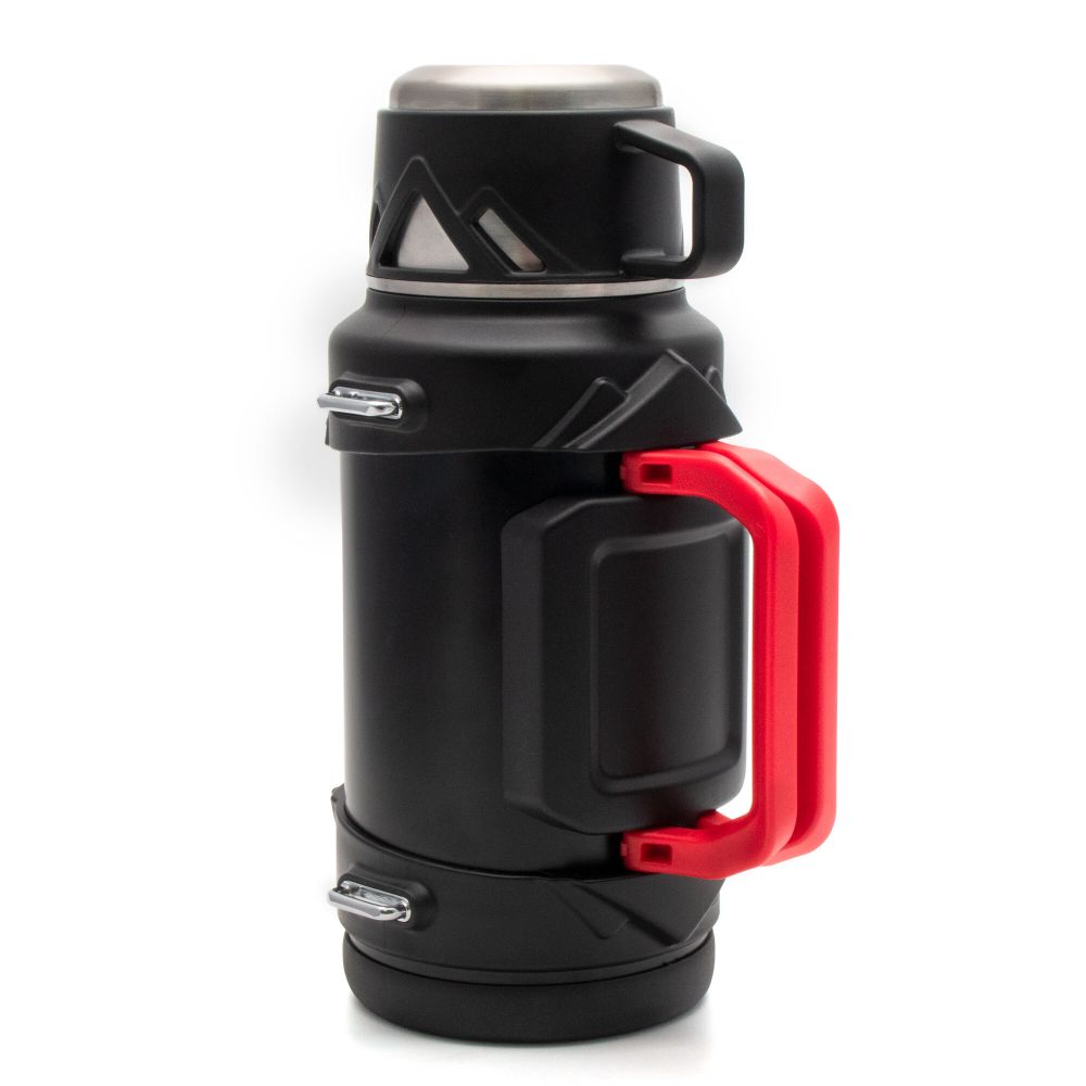 Термос &quot;СЛЕДОПЫТ-DAKAR&quot; со складными ручками, 1,5 л/12/