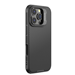 Чехол от Nillkin на iPhone 16 Pro Max с металлической откидной крышкой (версия с открытой камерой), серия CamShield Prop Magnetic Case ( с поддержкой беспроводной зарядки MagSafe)