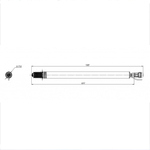 Насос погружной скважинный Водомет 3Д 55/100 3'' (1,30кВт, 55л/мин, напор до 100м, кабель50м)ДЖИЛЕКС