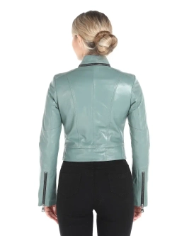 Косуха кожаная куртка женская Турция