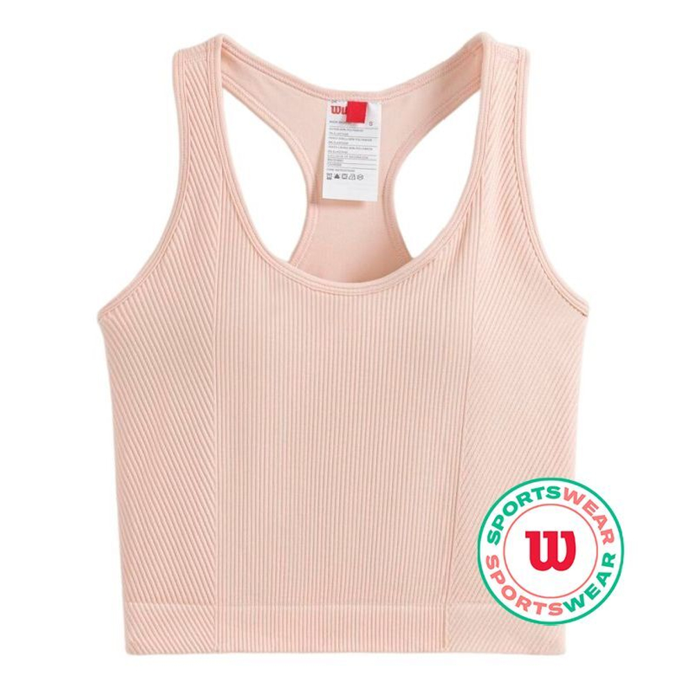 Женский топ теннисный Wilson Everyday Brami Top - blush
