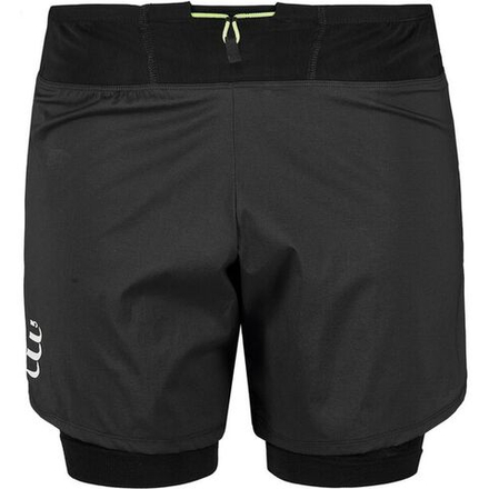 Теннисные шорты Compressport Trial 2-in-1 Short - black