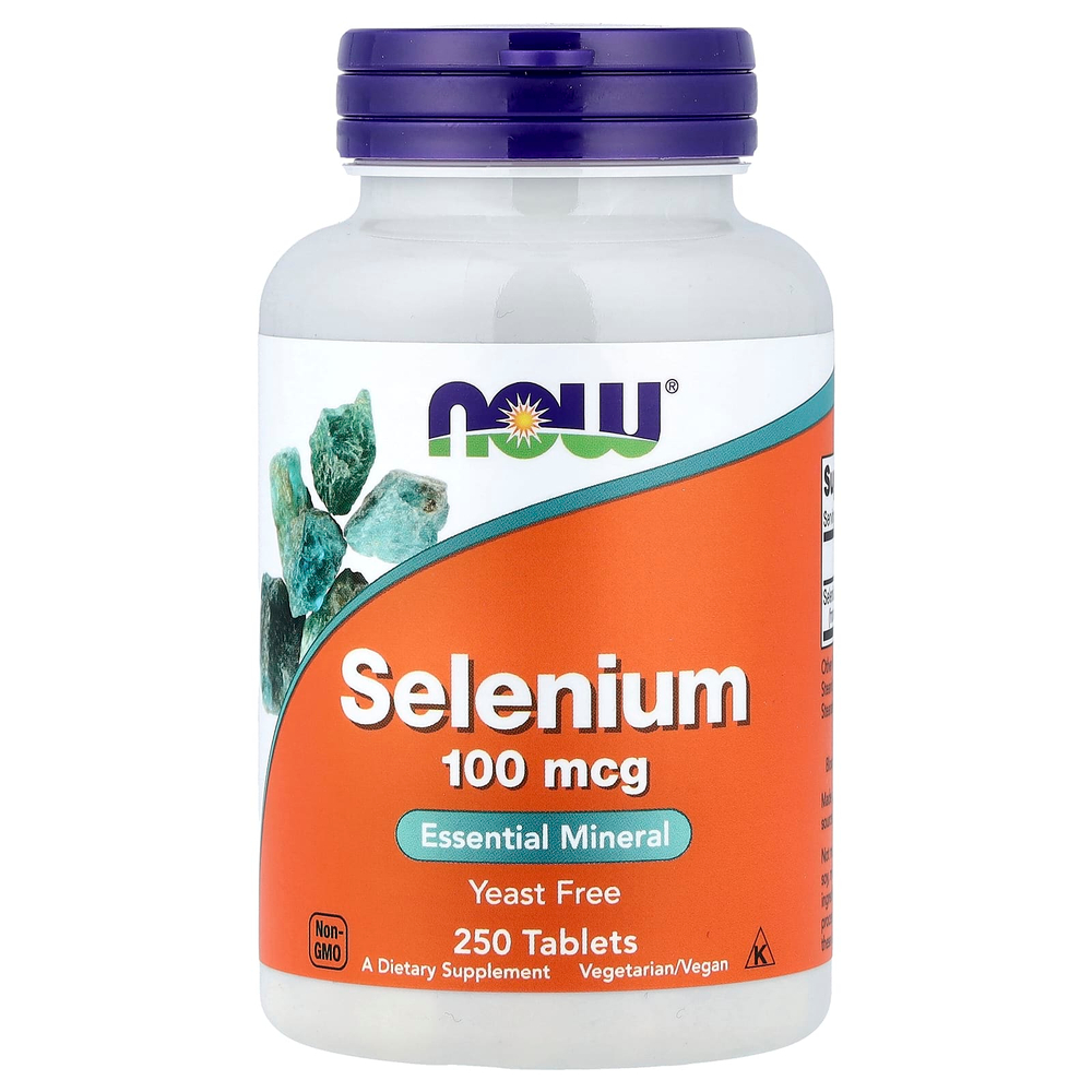 NOW Foods, селен, 100 мкг, 250 таблеток
