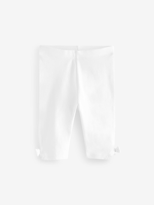 Легинсы укороченные для девочки Next 977-657, Белый