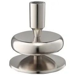 Подсвечник stone, 13 см, серебристый