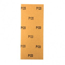 Шлифлист на бумажной основе, P 120, 115 х 280 мм, 5 шт, водостойкий Matrix