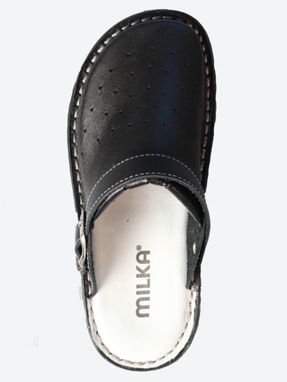 09 | "Lika" Женские сабо (черный)