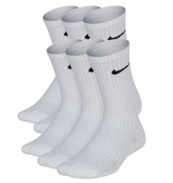 Теннисные носки Nike Everyday Crew 6P - white/black