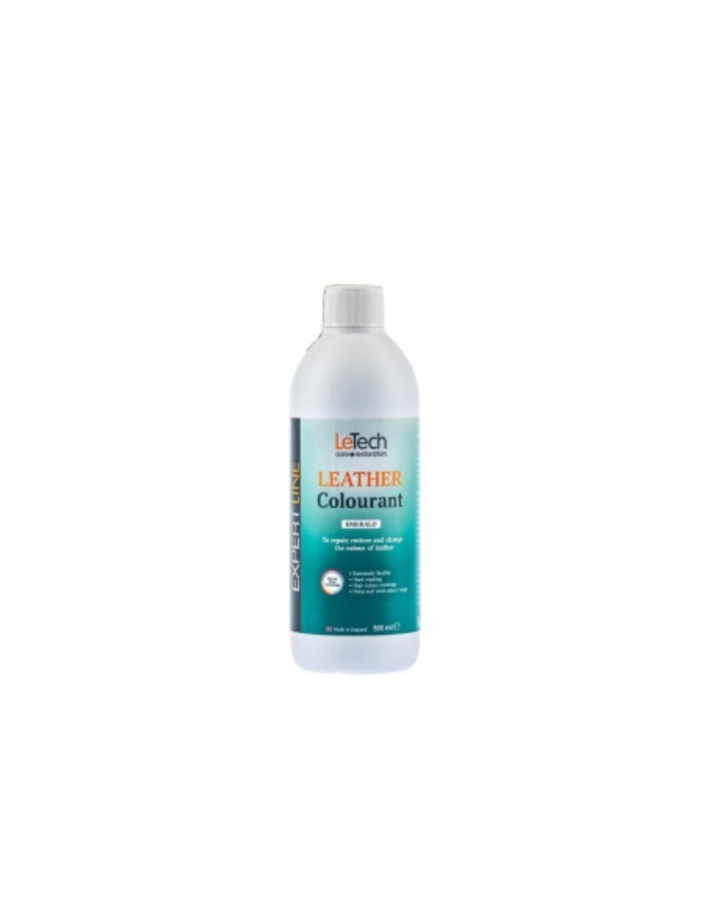 LeTech Expert Line Краска для кожи (Leather Colourant) Green, 500мл