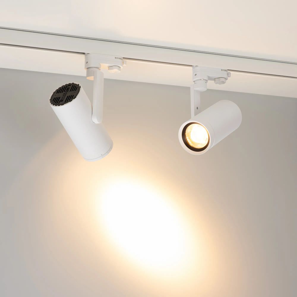 Светильник LGD-URANUS-4TR-R75-18W/25W Warm3500-MIX (WH, 20-50 deg, side holder, 230V) (Arlight, IP20 Металл, 5 лет) 059362