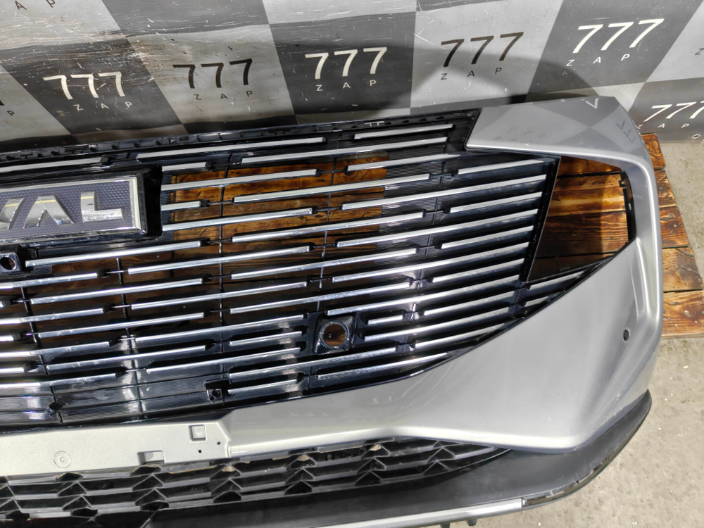 Бампер передний в сборе Haval F7 2, F7x 2 24-нв Б/У Оригинал 2803111XKN02A