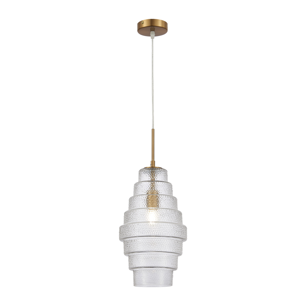 SL1001.213.01 Подвес ST-Luce Латунь/Прозрачный E27 1*40W