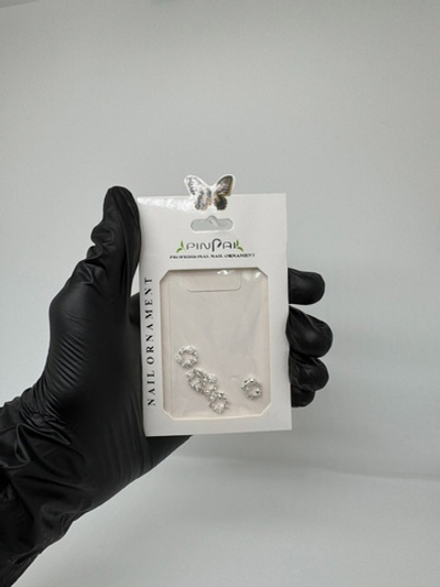 Объемные фигурки для ногтей кольца