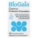 BioGaia, Gastrus®, жевательные пробиотики, 30 жевательных таблеток