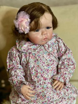 Кукла Реборн мягконабивная 60см в пакете (FA-281)