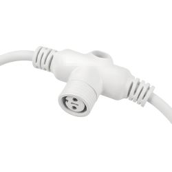UCX-F90 T20-2M-WH Провод-шина для гирлянд серии F90PRO. 2м. 20 Т-коннекторов. шаг 10см. Статика-мерцание. IP67. Белый. TM Uniel