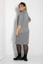 Платье Конфетти (черно-белое) П12688-18 LT Collection