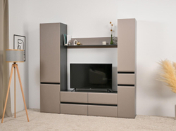 Гостиная Сидней Капучино/Черный