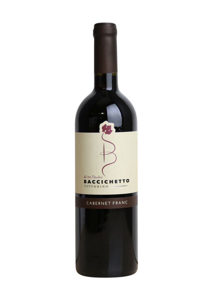 Вино BACCICHETTO VITTORINO CABERNET FRANC DOC FRIULI 2020 красное сухое 12,5% 0,75л