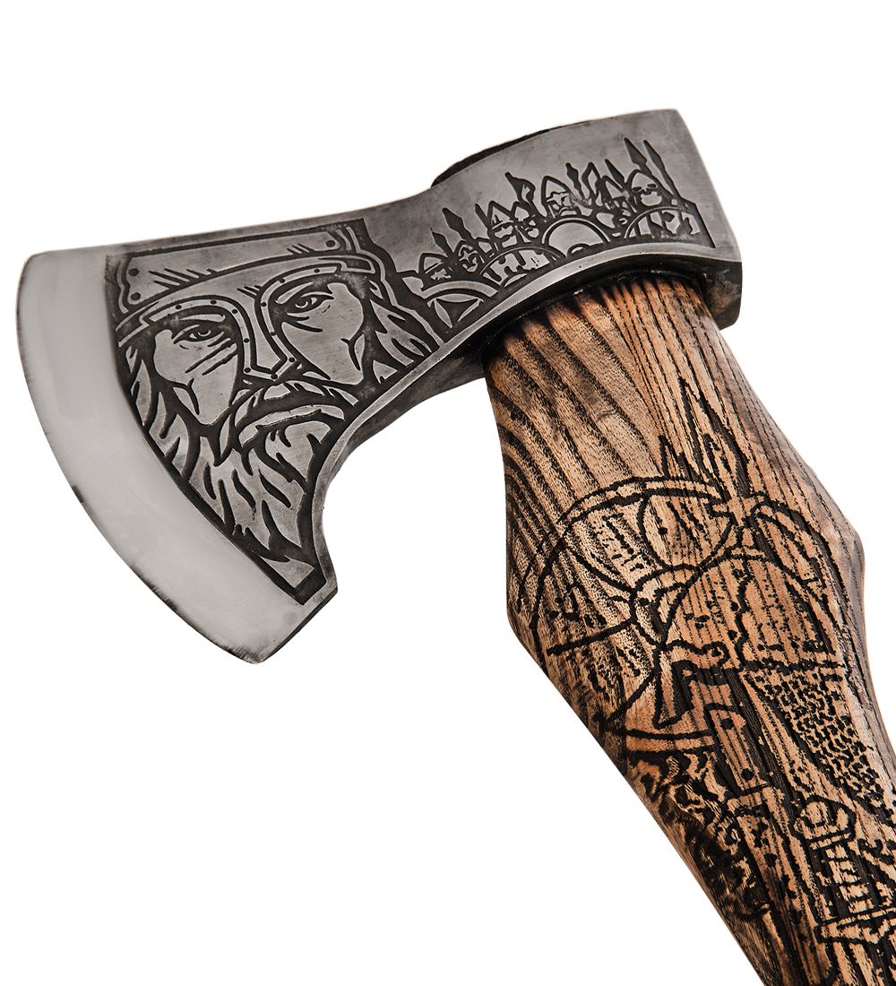 Секира Родослава TP-09 Топор большой с гравировкой «Перунова рать»