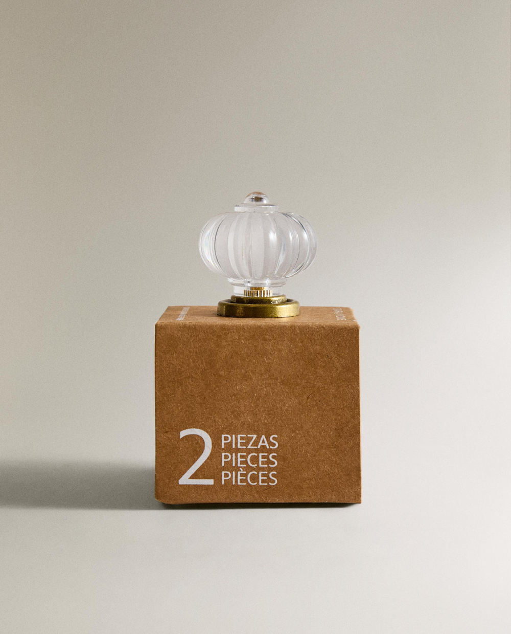 Мебельная ручка Zara Home, 6х3х3 см, 2 шт., 5288/555