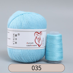 Пряжа Aurum Cashmere (кашемир) 50гр/310м(+-10м), 1 моток, цвет 02