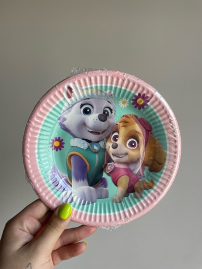 Тарелка Щенячий Патруль Эверест 20см8штР