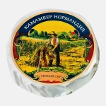 Сыр Нормандия Камамбер с белой плесенью 50% весовой