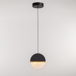 Подвесной светильник MD25030008-1A brass/black