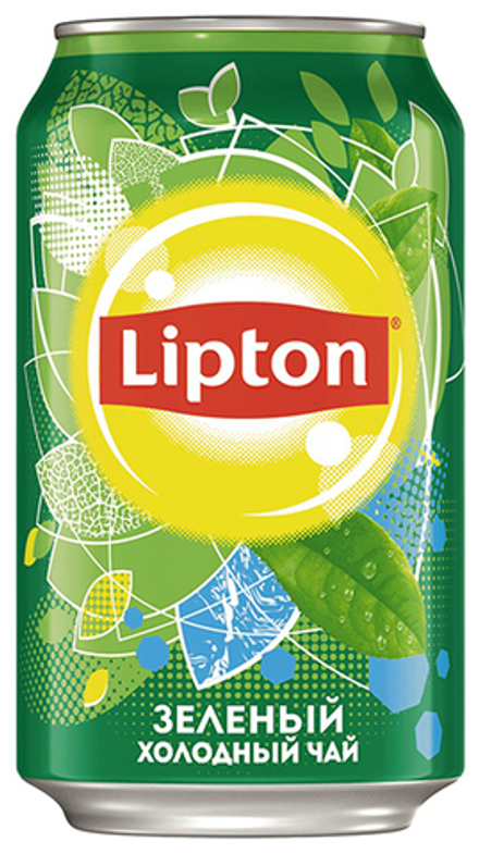 Чай Холодный Зеленый Lipton Ice Tea Green 0.33 - банка
