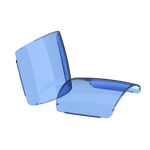 Стекло для маски хамелеон Digital X PRO/SHINE/DRIVE синее