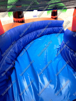 Коммерческий надувной водный батут с бассейном «Домик у моря» 10*7*5 м