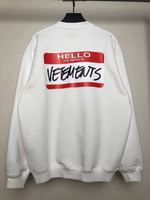 Свитшот Vetements