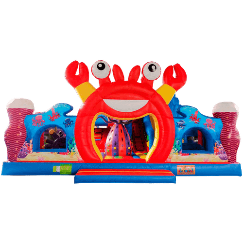 Коммерческий надувной батут «Крабиссимо» 11*9*7 м