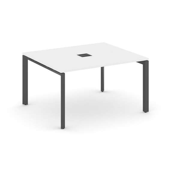 Style Project Стол переговорный SN-59P.SPRG-032 Белый/Металл Антрацит 1180*1180*750