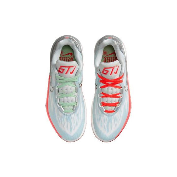 Кроссовки Nike Air ZOOM г.T. Вырезать 2 Бискетбольные кросовки Низки Серовато-коричневого цвета.