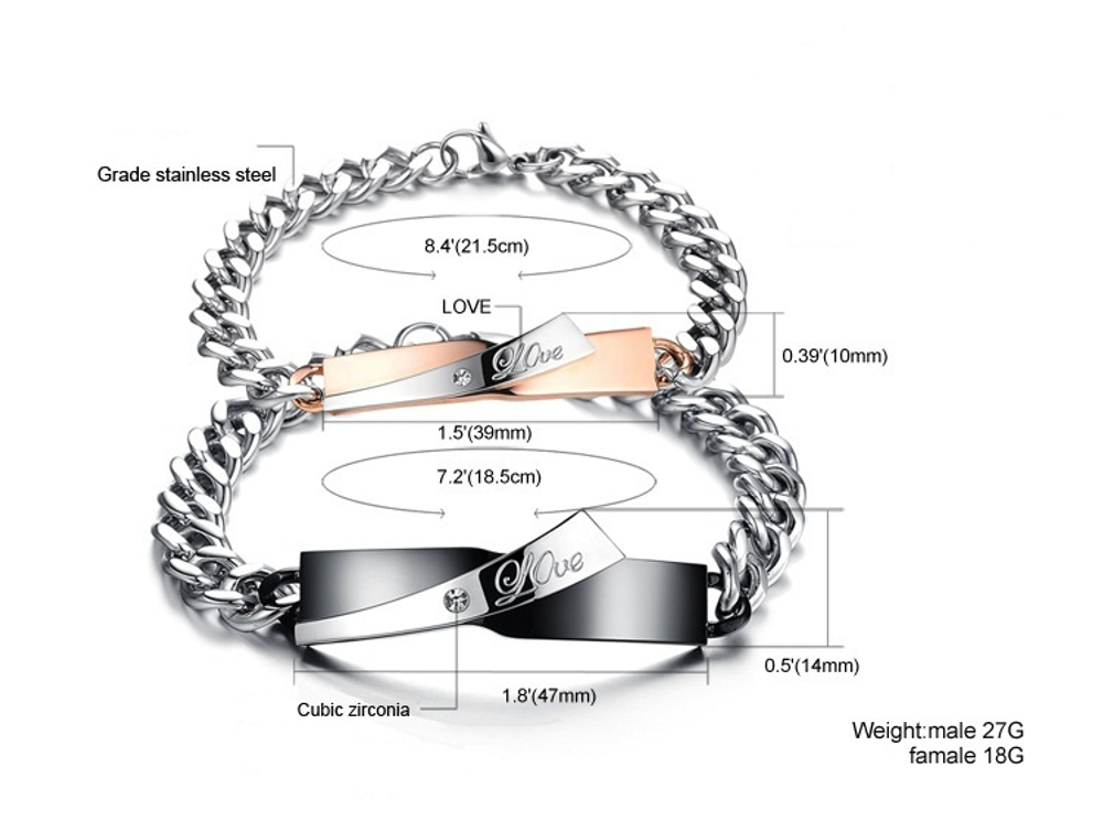 Браслет мужской Love Steelman mn00356