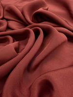 Шелк кади GIADA красно-кирпичный