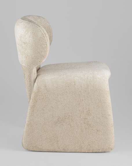 Кресло Nazare, бежевый велюр