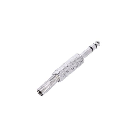 Adam Hall K3CJM3 - разъем TRS (jack) 6.3 mm stereo (М), металлический