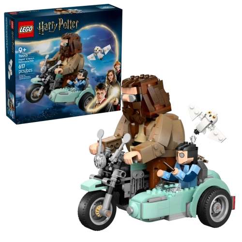 Конструктор LEGO Harry Potter 76443 Поездка Хагрида и Гарри на мотоцикле