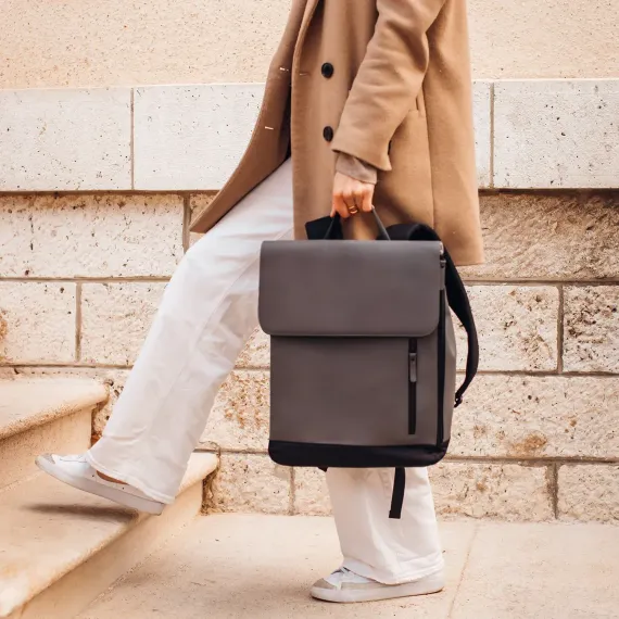 Сумка для мамы Beaba Oslo Backpack Mineral Grey