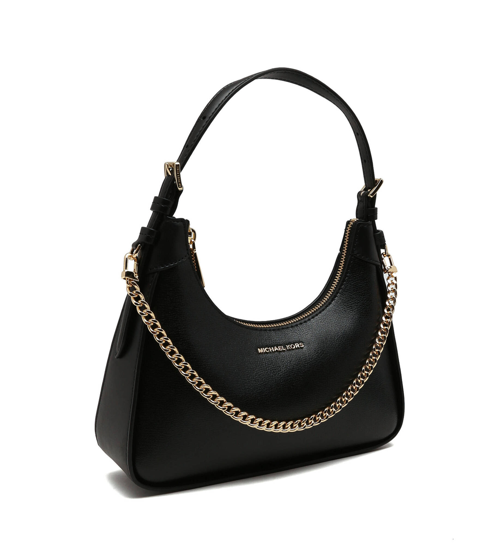 Кожаная сумка хобо Michael Kors - черный(32R3G3WN6L)